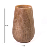 TOV Onyx Marble Silo Decorative Vase