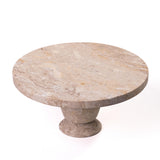 TOV Natural Travertine Cake Stand