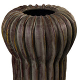 TOV Visha Grey Green Terracotta Vase