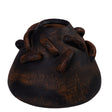 TOV Visha Roped Dark Terracotta Vase