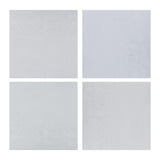 TOV Athen 95" Grey Faux Stone Indoor / Outdoor Rectangular Dining Table
