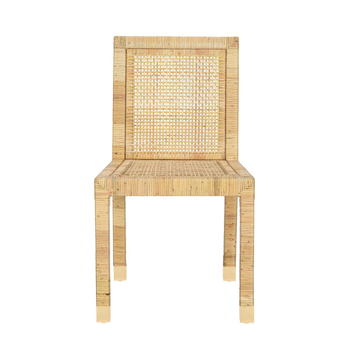 TOV Amara Cream Contract-Grade Linen Dining Chair