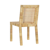 TOV Amara Cream Contract-Grade Linen Dining Chair