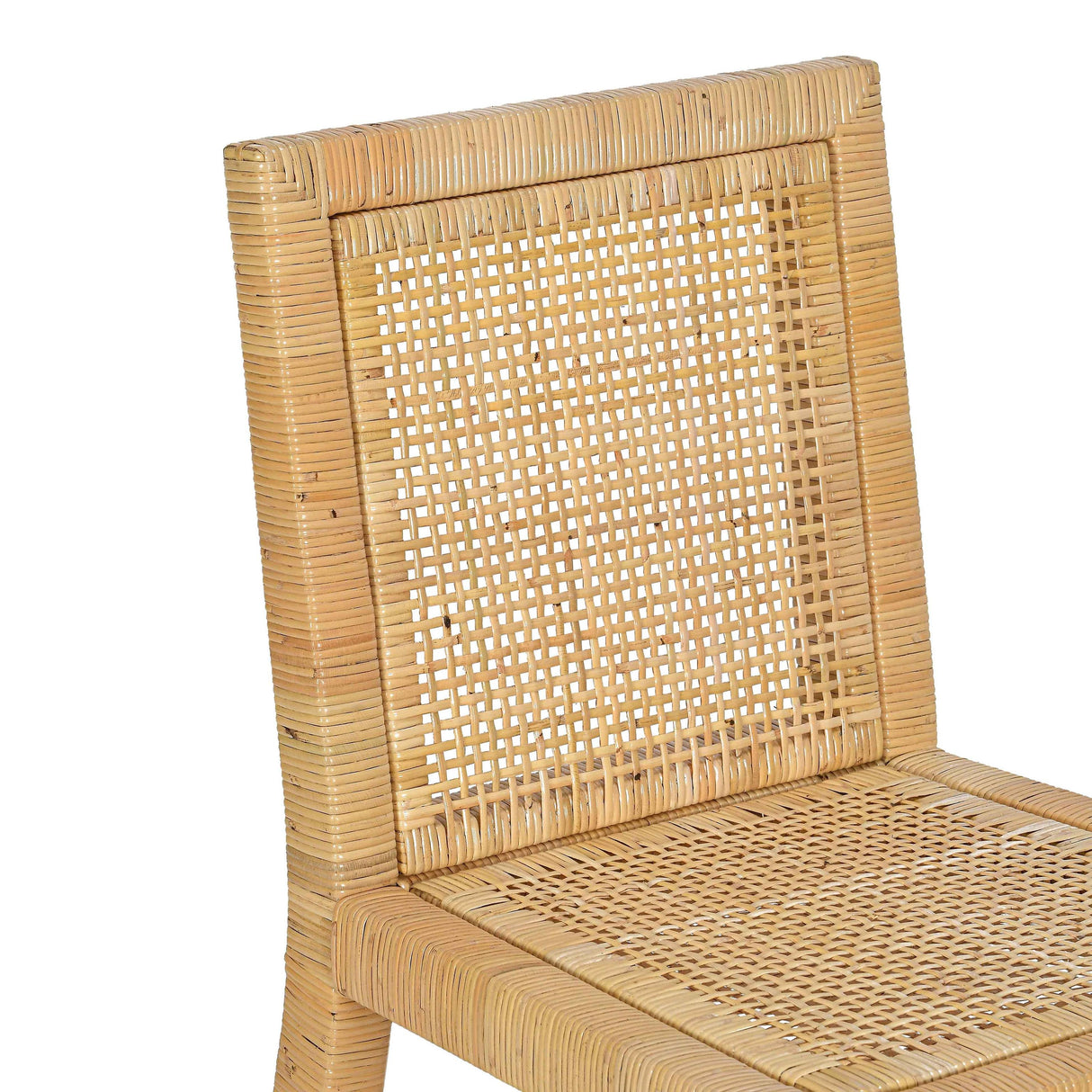 TOV Amara Cream Contract-Grade Linen Dining Chair