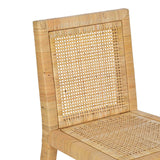 TOV Amara Cream Contract-Grade Linen Dining Chair