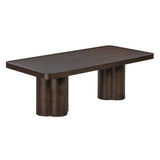 TOV Bambi Dark Brown Ash Dining Table