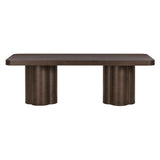 TOV Bambi 90" Ash Rectangular Dining Table
