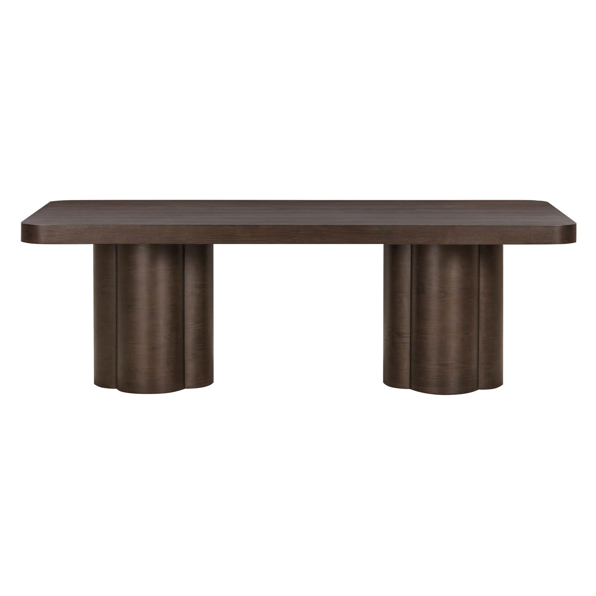 TOV Bambi Dark Brown Ash Dining Table