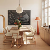 TOV Bobbie Cream Contract-Grade Vegan Leather Dining Chair