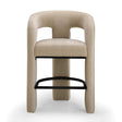 TOV Malone Performance Chenille Stool Counter Height