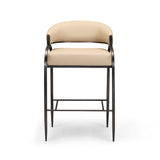 TOV Tatum Performance Vegan Leather Counter Stool