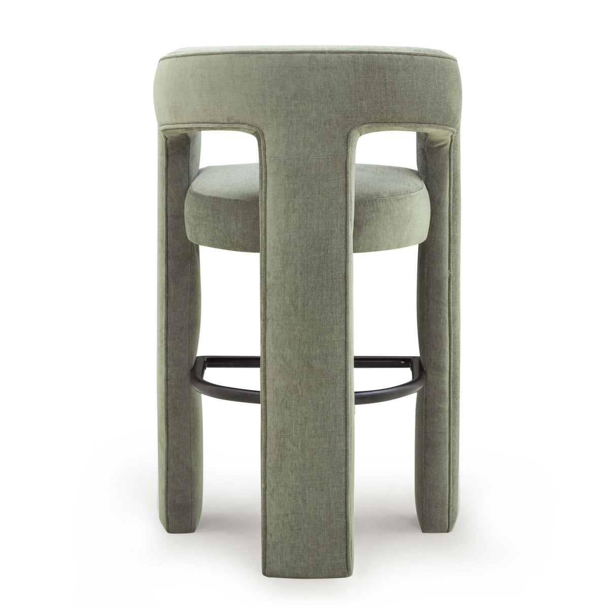 TOV Malone Green Performance Fabric Bar Stool