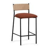 TOV Celine Performance Boucle Stool Counter Height