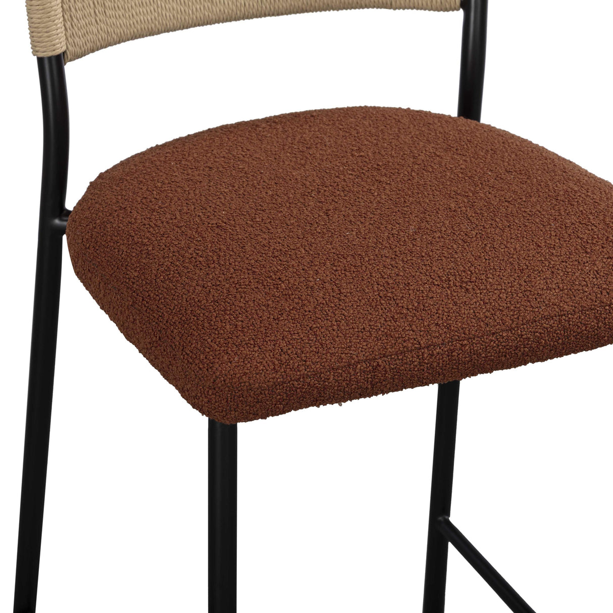 TOV Celine Performance Boucle Stool Counter Height