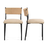 TOV Celine Performance Boucle Dining Chair - Set of 2