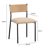 TOV Celine Performance Boucle Dining Chair - Set of 2