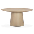 TOV Sahara Round Oak Dining Table (41"-60") 60"