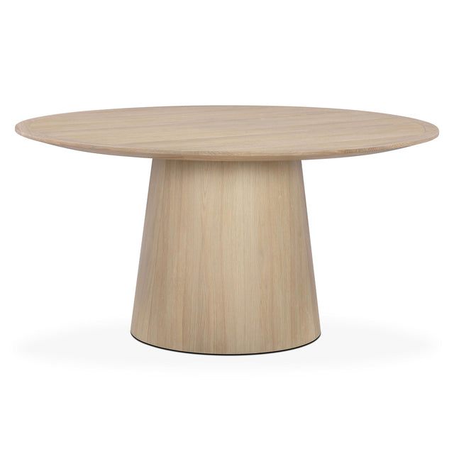 TOV Sahara Round Oak Dining Table (41"-60") 60"