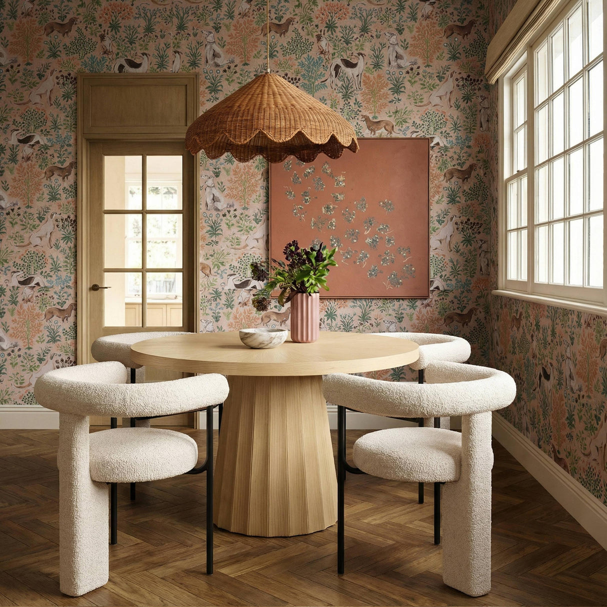 TOV Synn Performance Boucle Dining Chair