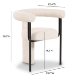 TOV Synn Performance Boucle Dining Chair