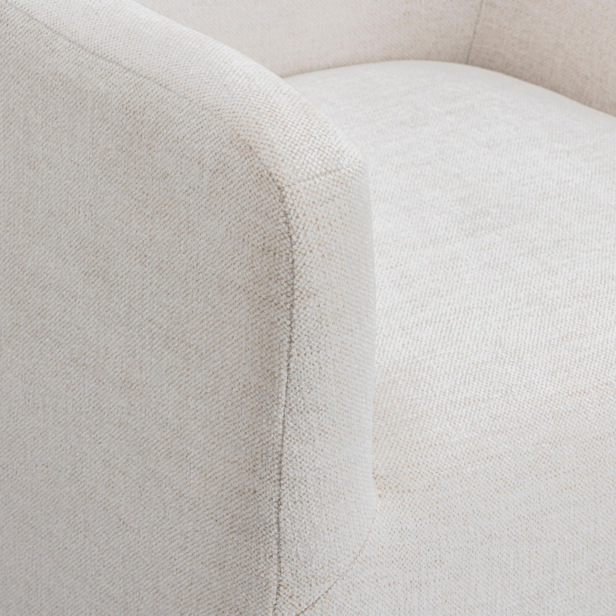 TOV Helena Tall Textured Weave Performance Fabric Dining Chair