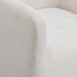 TOV Helena Tall Textured Weave Performance Fabric Dining Chair