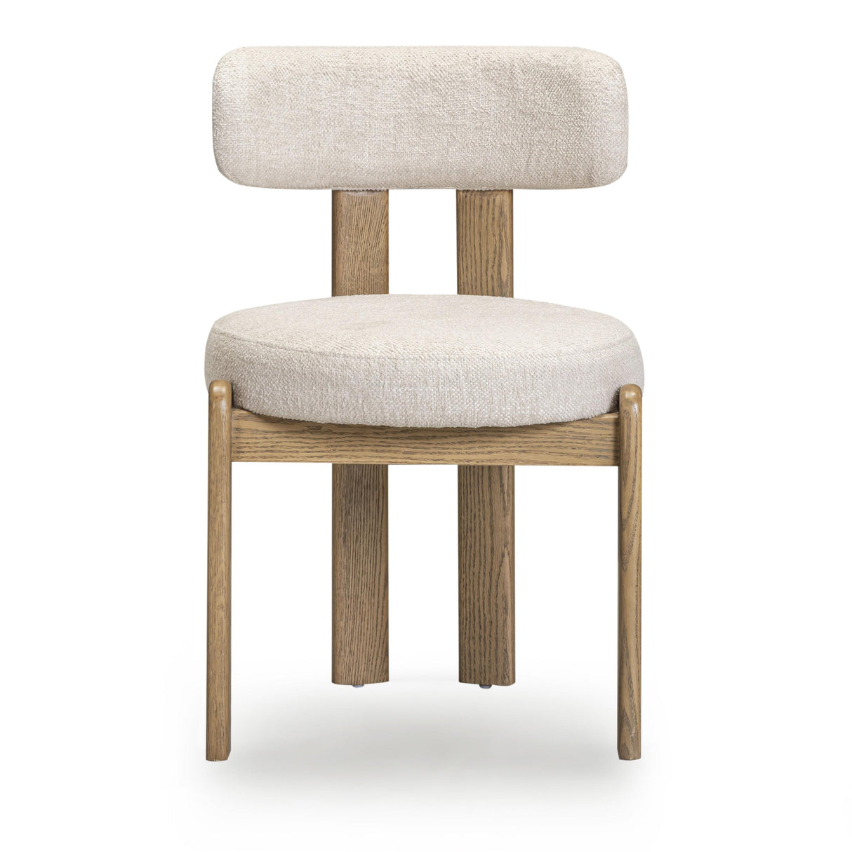 TOV Odessa Cream Performance Fabric Dining Chair