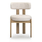 TOV Odessa Cream Performance Fabric Dining Chair