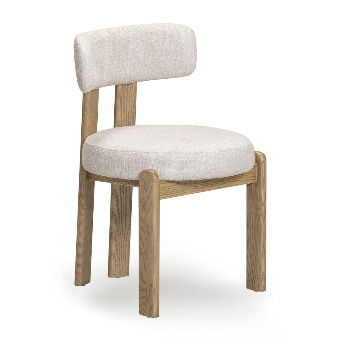 TOV Odessa Cream Performance Fabric Dining Chair