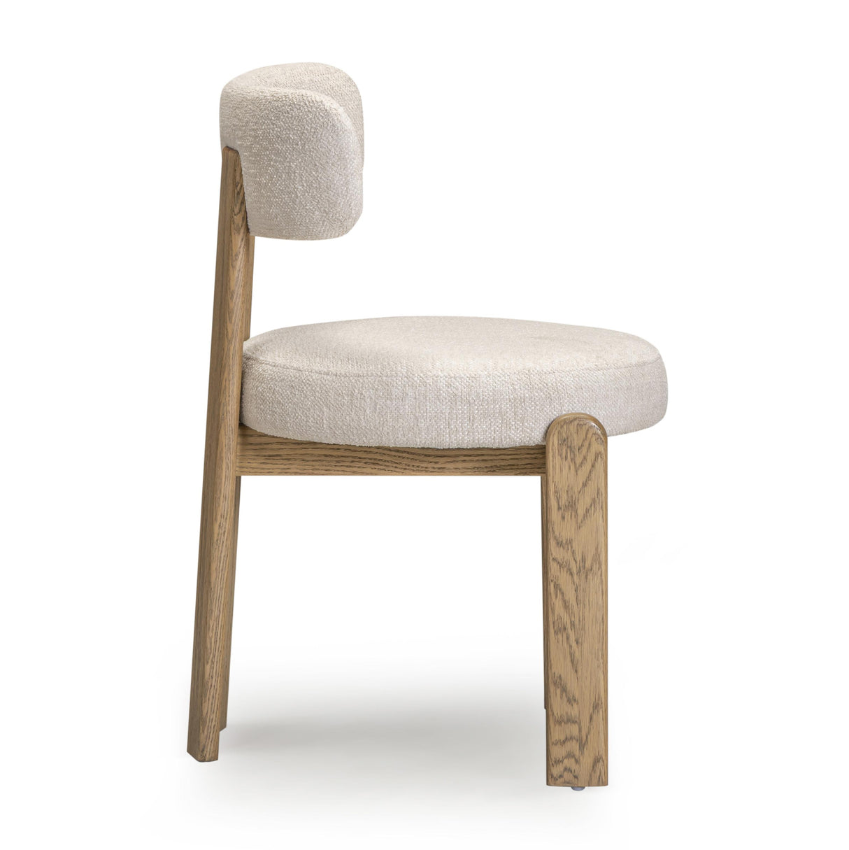 TOV Odessa Cream Performance Fabric Dining Chair