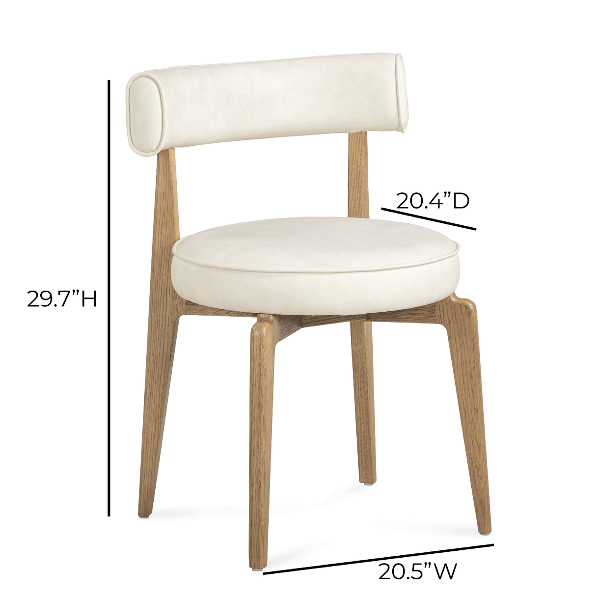 TOV Nikita Performance Vegan Leather Dining Chair