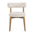 TOV Nikita Cream Performance Fabric Dining Chair