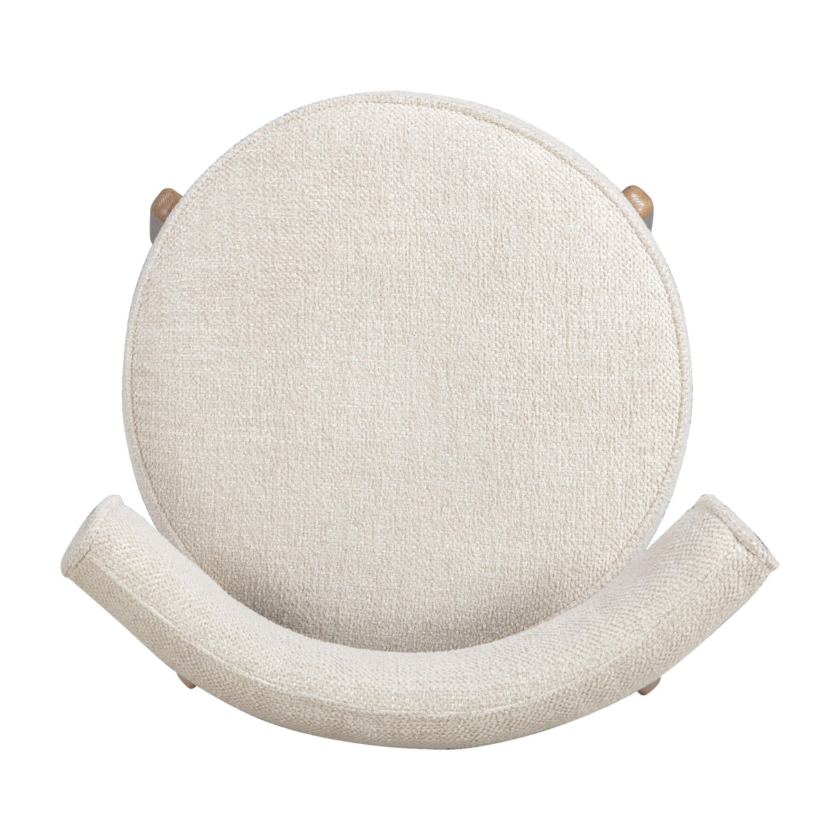 TOV Nikita Cream Performance Fabric Dining Chair