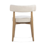 TOV Nikita Cream Performance Fabric Dining Chair