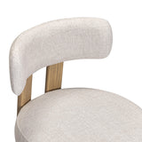 TOV Odessa Cream Performance Fabric Counter Stool