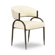 TOV Tatum 2-Tone Performance Vegan Leather Dining Chair