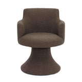 TOV Jeffree Performance Boucle Swivel Dining Chair