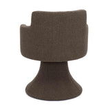TOV Jeffree Performance Boucle Swivel Dining Chair