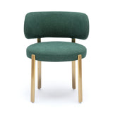 TOV Margaret Green Performance Chenille Dining Chair