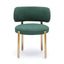 TOV Margaret Green Performance Chenille Dining Chair