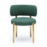 TOV Margaret Green Performance Chenille Dining Chair