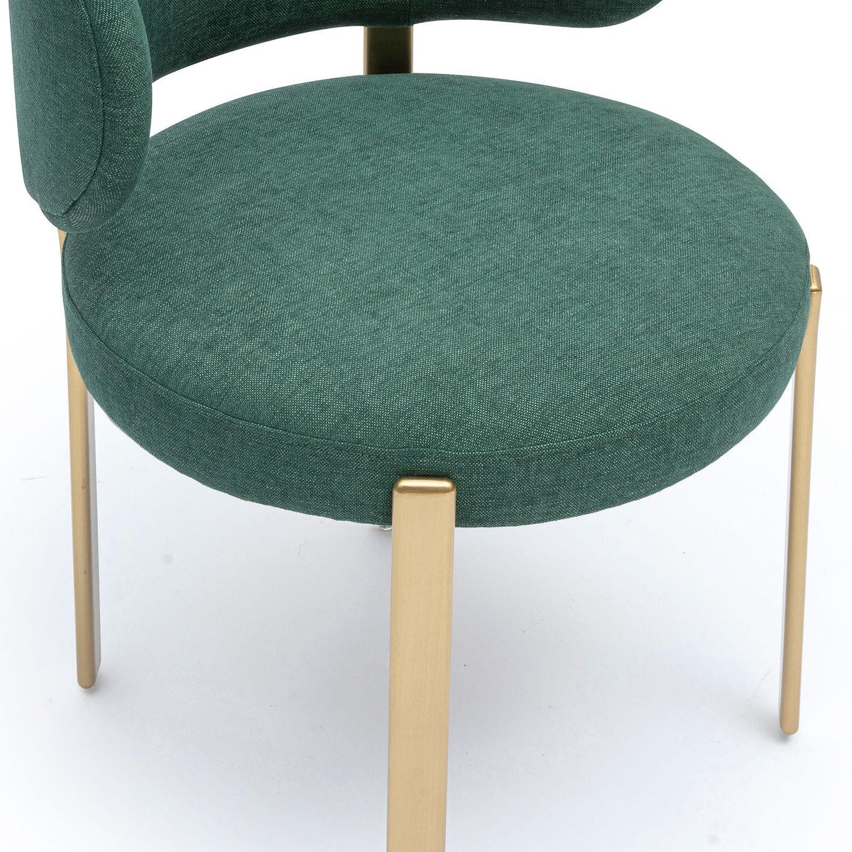 TOV Margaret Green Performance Chenille Dining Chair