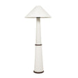TOV Faith White Boucle Floor Lamp