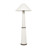 TOV Faith White Boucle Floor Lamp
