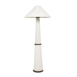 TOV Faith White Boucle Floor Lamp
