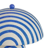 TOV Maiori Striped Papier Mache Table Lamp