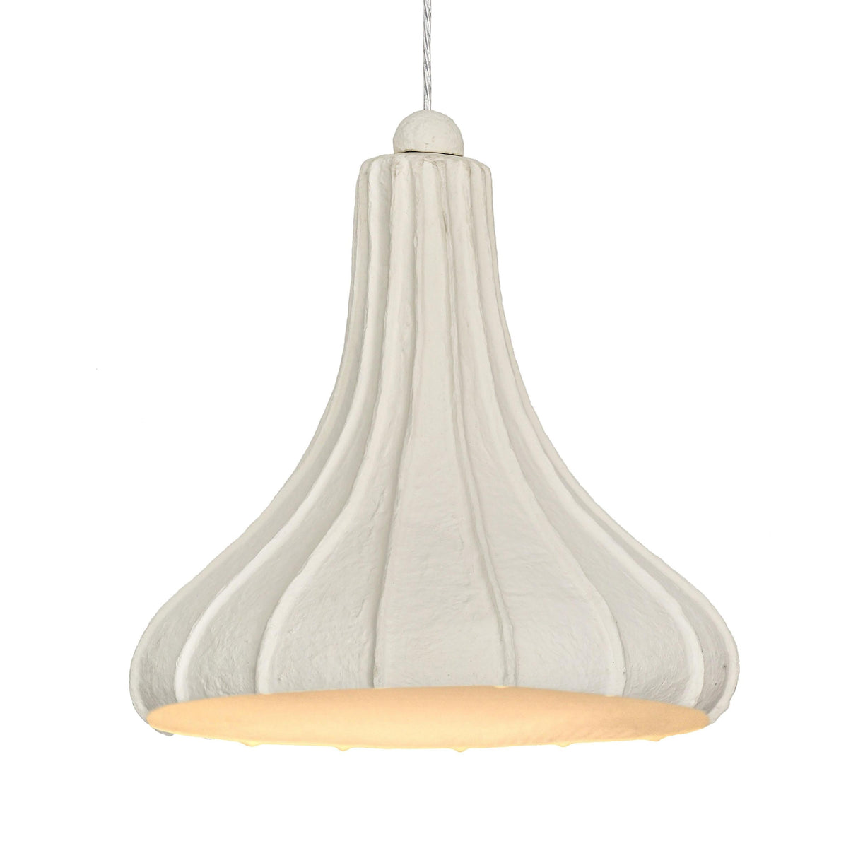 TOV Looma Cotton Mache Pendant Lamp