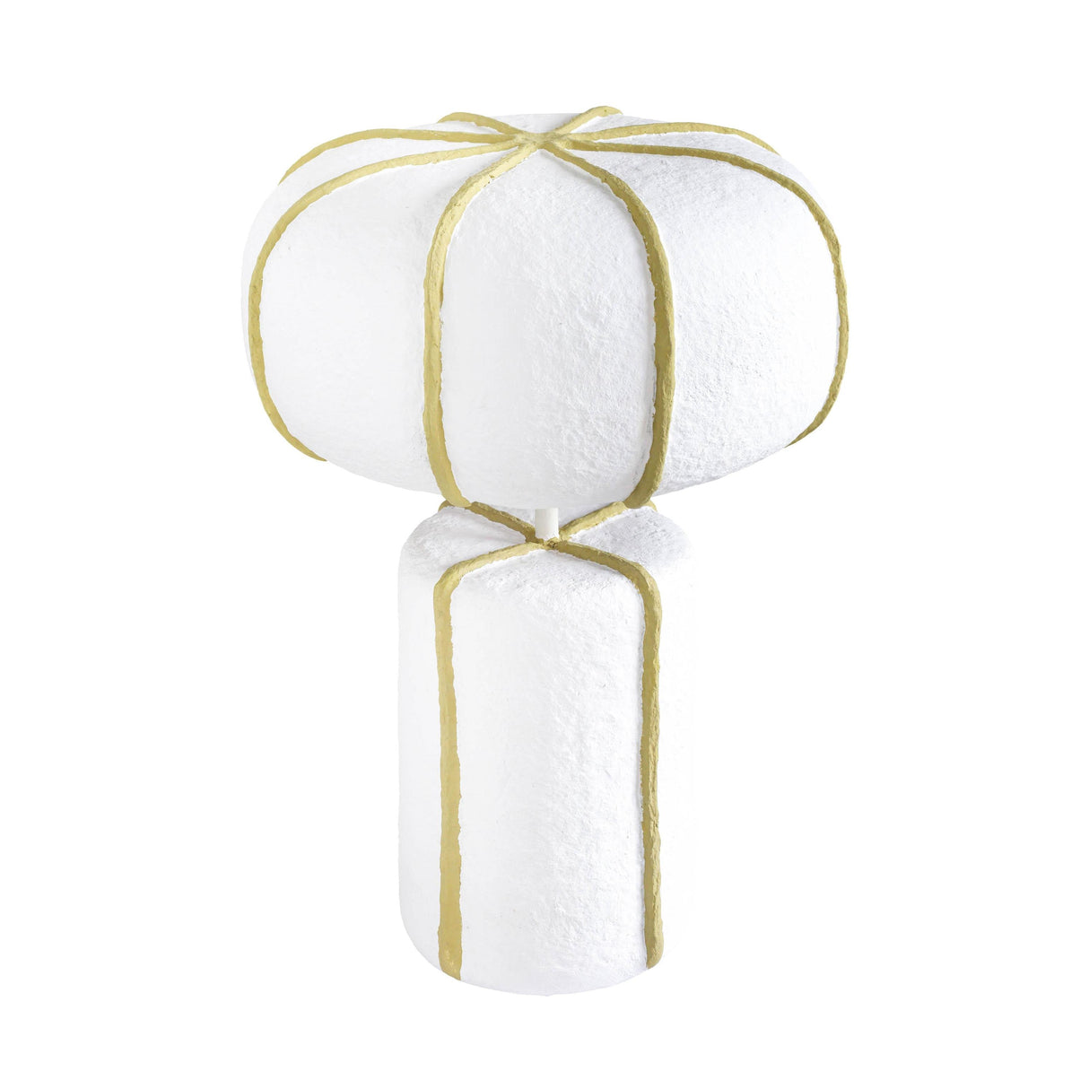 TOV Looma Cotton Mache Table Lamp