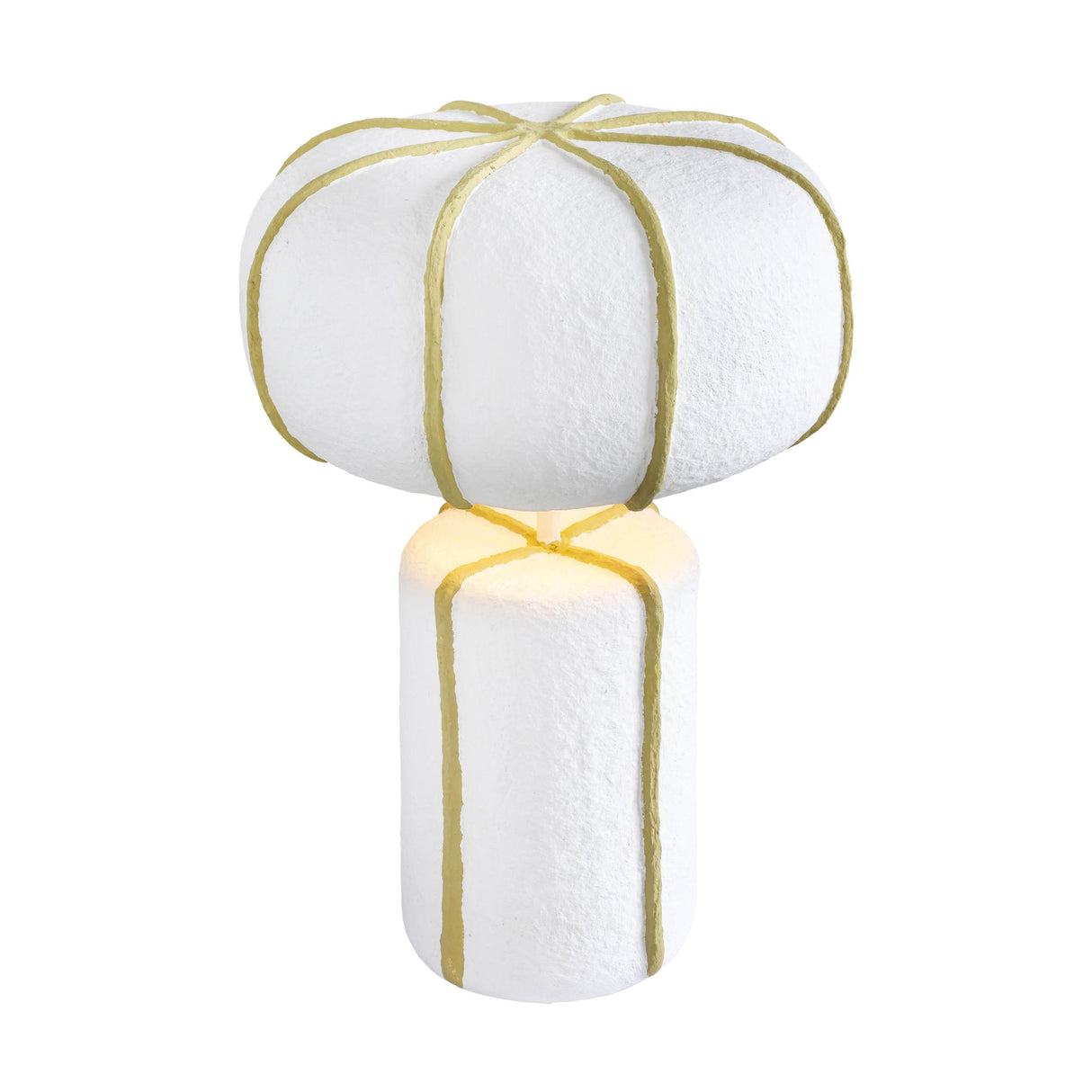 TOV Looma Cotton Mache Table Lamp