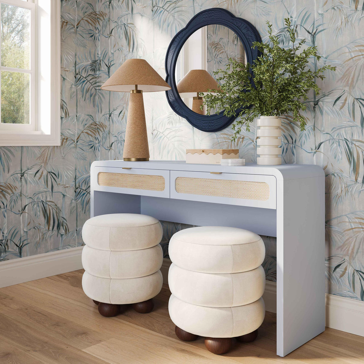 TOV Graham Natural Jute Table Lamp